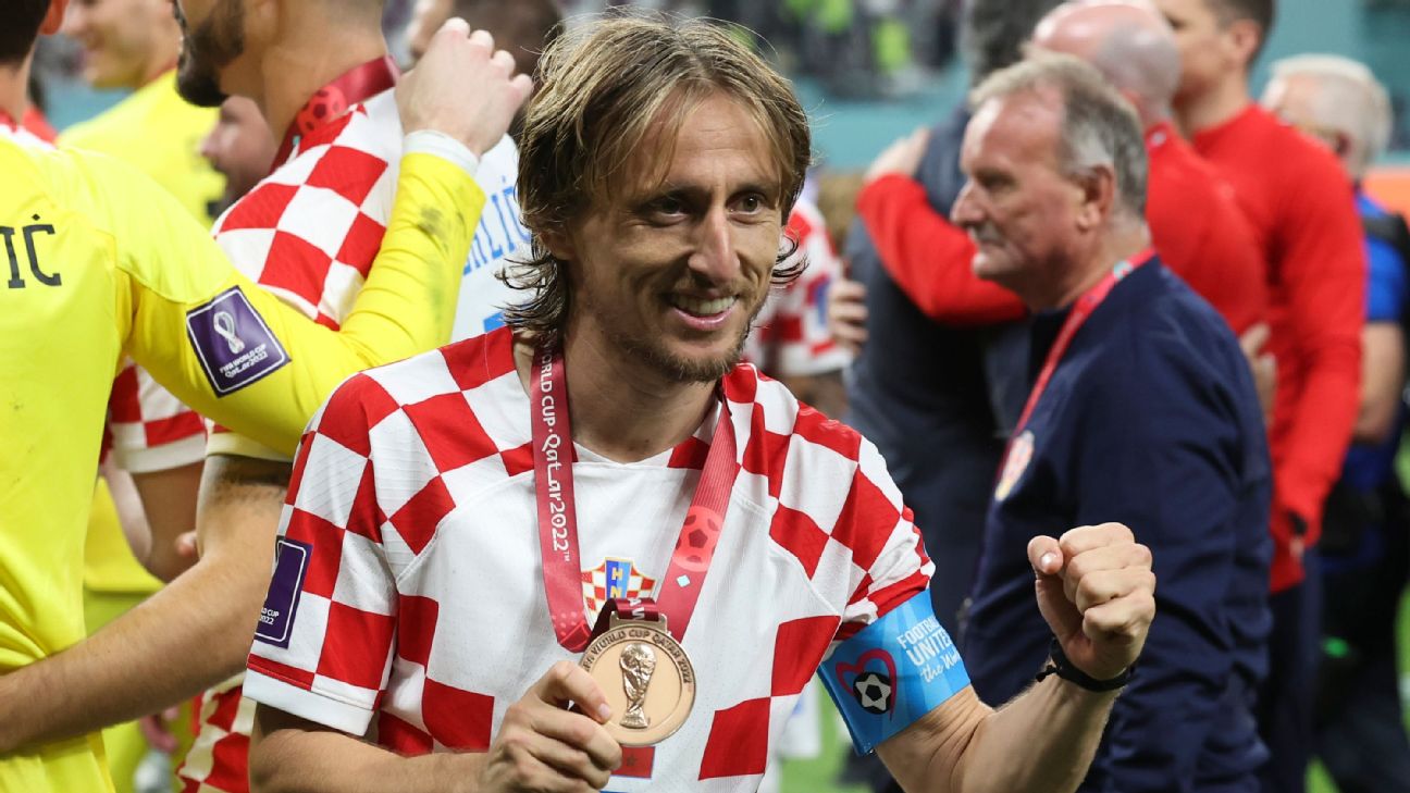 Modric: I'll play on with Croatia at least until NL