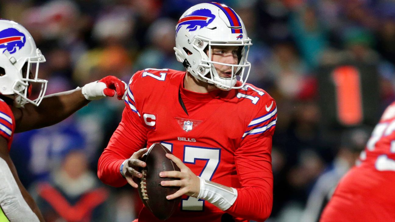 Josh Allen throws 4 TD passes, runs for score, Bills rout division rival  Dolphins 48-20 – NewsNation