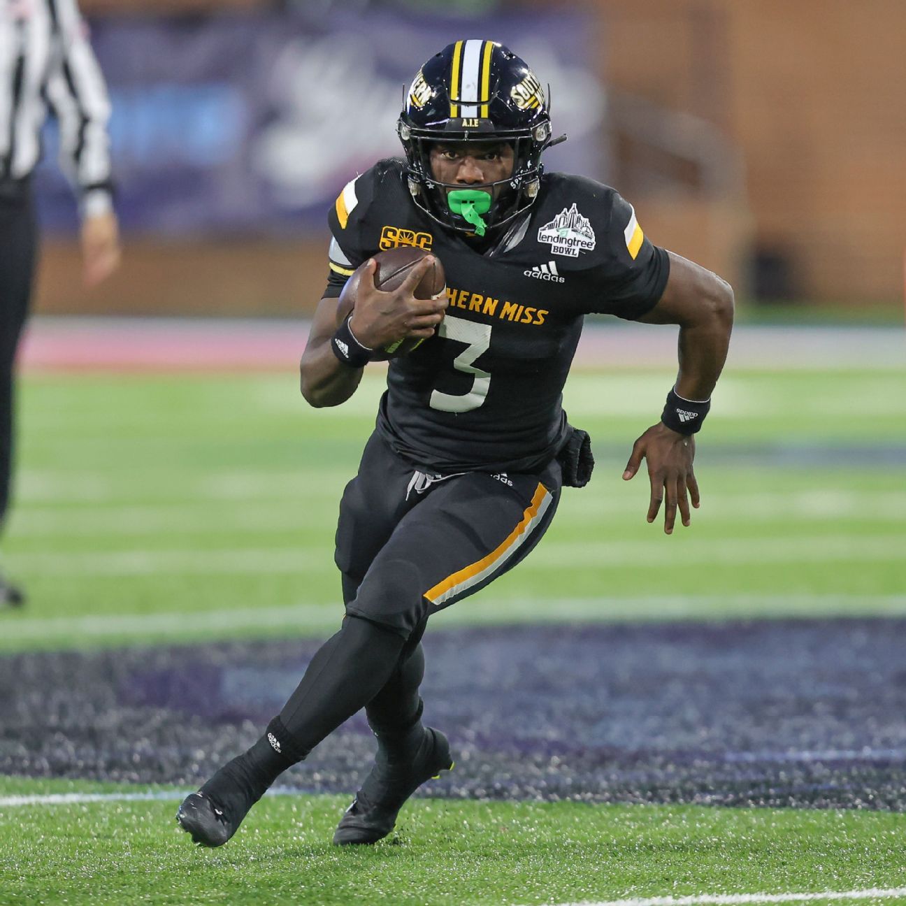 Frank Gore Jr. sets FBS bowl rushing record with 329 yards as Southern Miss  pulls away in LendingTree Bowl 