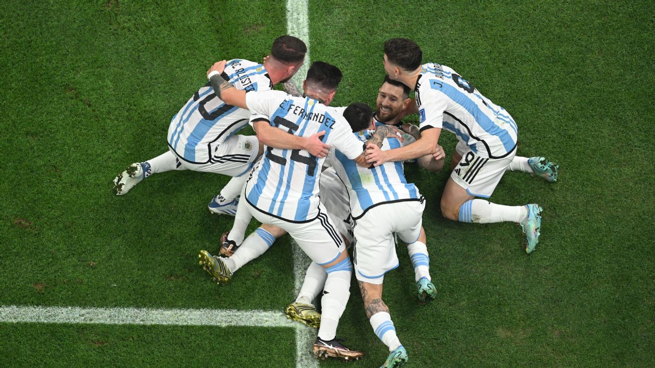 Futbol Mundial Las mejores imágenes de Argentina vs. Francia ESPN