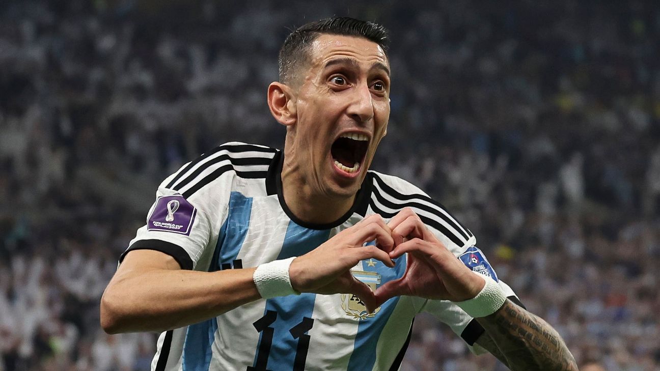 Di María confirma data de aposentadoria da seleção argentina - ESPN