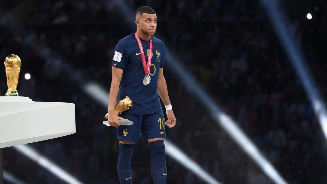 Mbappe Beats Messi To World Cup Golden Boot