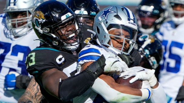 NFL Week 15 takeaways: Chiefs, Eagles survive tests, Jaguars shock Cowboys, Lions' playoff hopes still alive