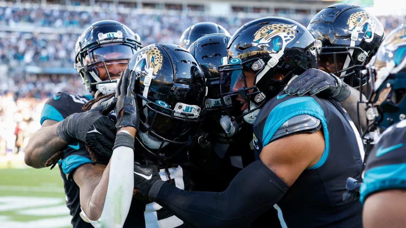 Jacksonville Jaguars safety Rayshawn Jenkins during the game between