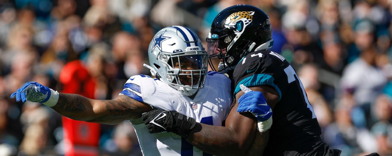 AP source: Jaguars LT Robinson facing suspension for PEDs