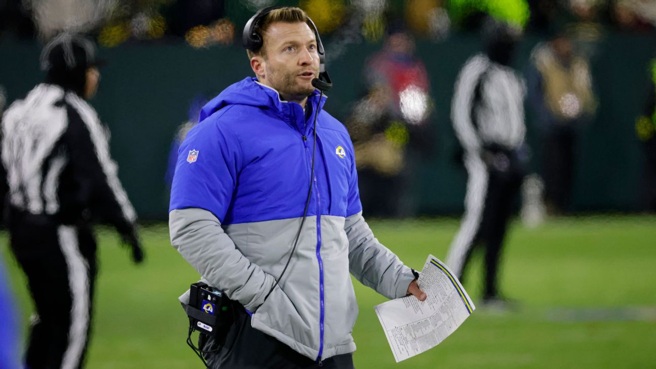 Rams 2022 season: McVay officially eliminated from playoffs with loss to  Packers - Turf Show Times