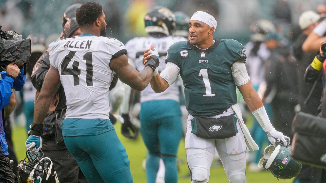 Philadelphia Eagles get back on track with win over Jacksonville Jaguars