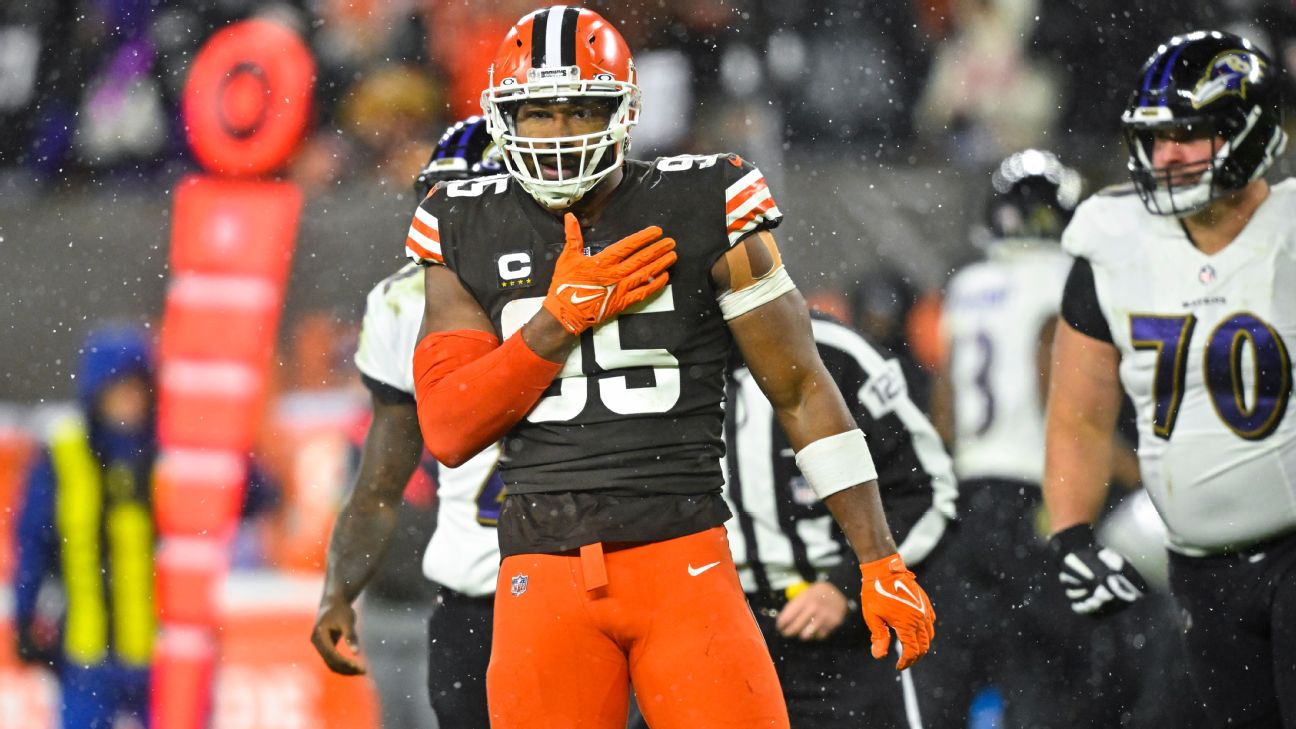 Myles Garrett, Browns D 'starting to' turn a corner after smothering Bengals