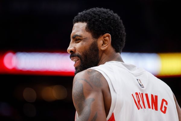 Nets' Irving (calf tightness) misses Warriors rout