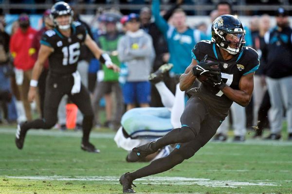 Jags WR Jones booked on domestic battery count