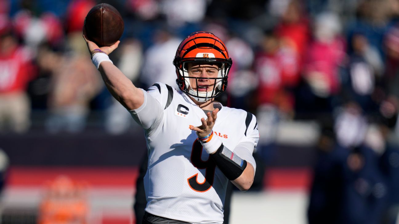 Cincinnati Bengals 2022 schedule: Joe Burrow & Co. enter national spotlight  - ESPN - Cincinnati Bengals Blog- ESPN