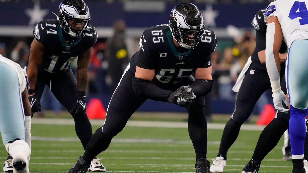 Eagles tackle Lane Johnson is becoming the best version of himself