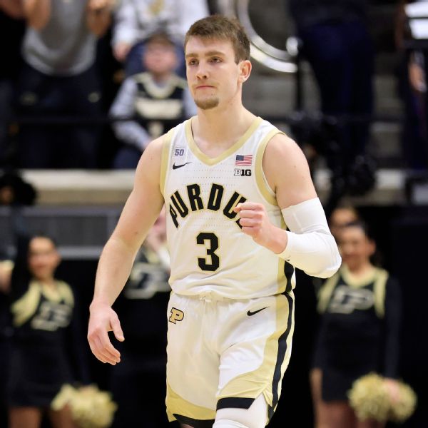 Purdue, UConn remain at top of AP men’s basketball poll