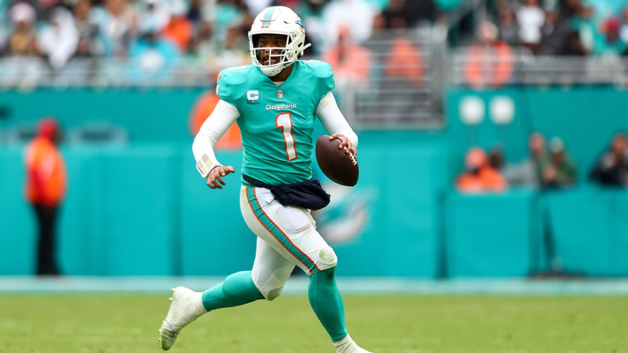 Dolphins quarterback Tua Tagovailoa placed in NFL concussion protocol