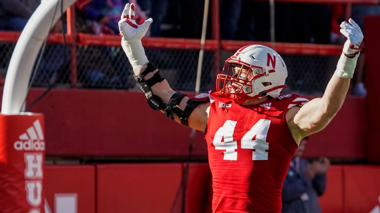 Nebraska's Garrett Nelson declares for NFL Draft