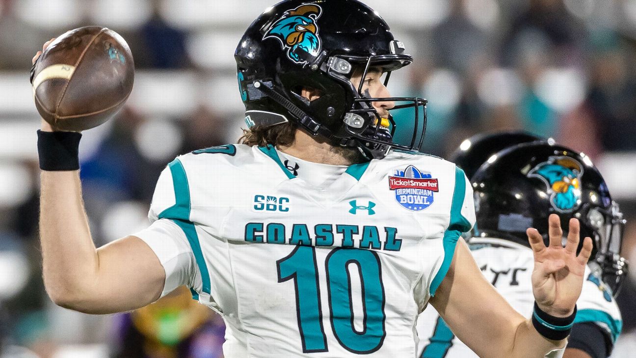 Coastal Carolina Quarterback Grayson McCall