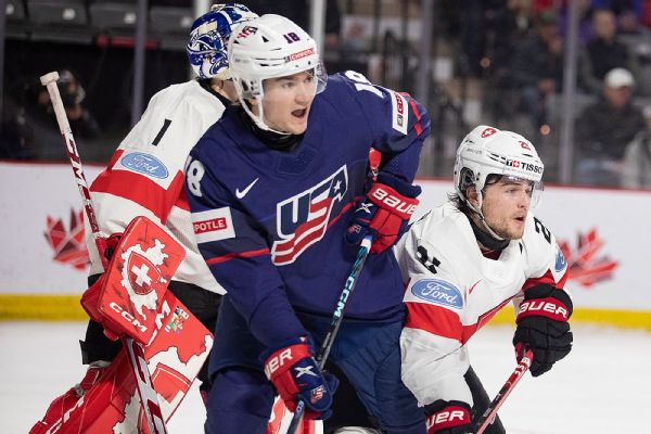 AS bangkit kembali dengan kemenangan 5-1 atas Swiss di junior dunia