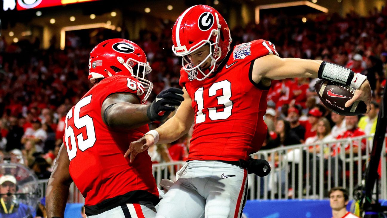 Marvin Harrison Jr. dominates first half during Ohio State's loss to  Georgia in CFP semifinal