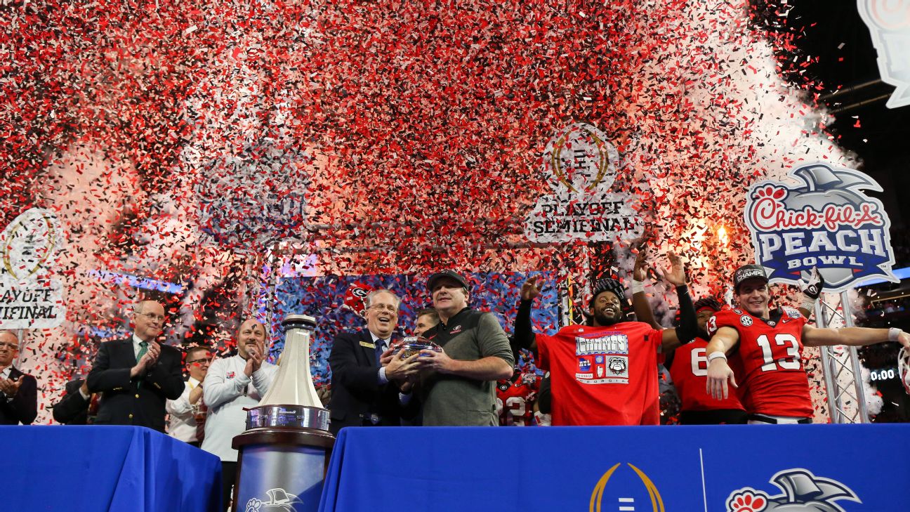 2022 College Football Playoff Semifinals on ESPN Score Most