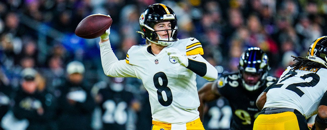 Follow live: Ravens, Steelers meet amid playoff scenarios aplenty