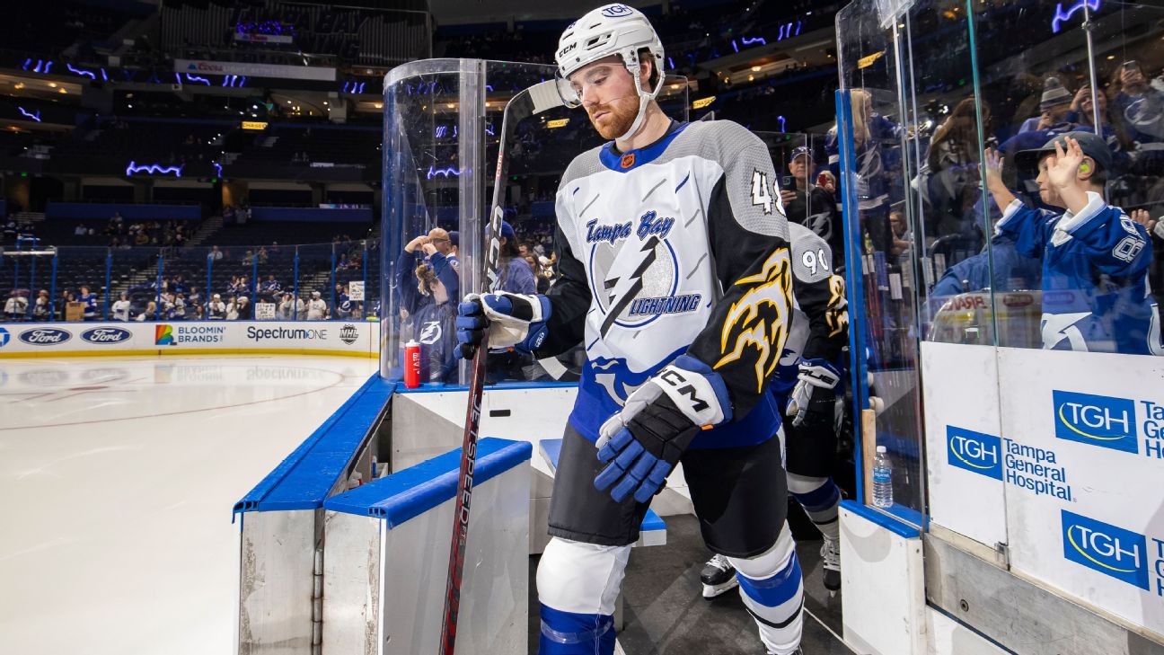 Lightning rookie Nick Perbix fitting in nicely