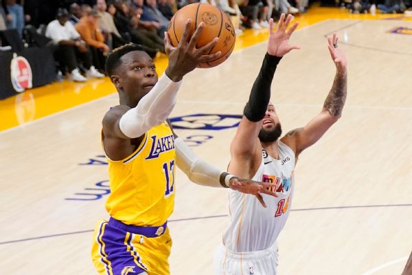 Schroder, depleted Lakers gut out improbable win