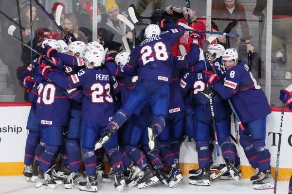 U.S. edges Sweden in OT for 3rd at world juniors