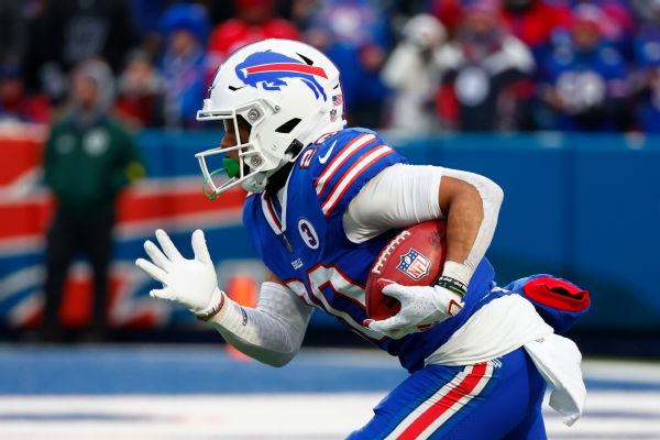 Source: Bills RB Hines expected to miss season