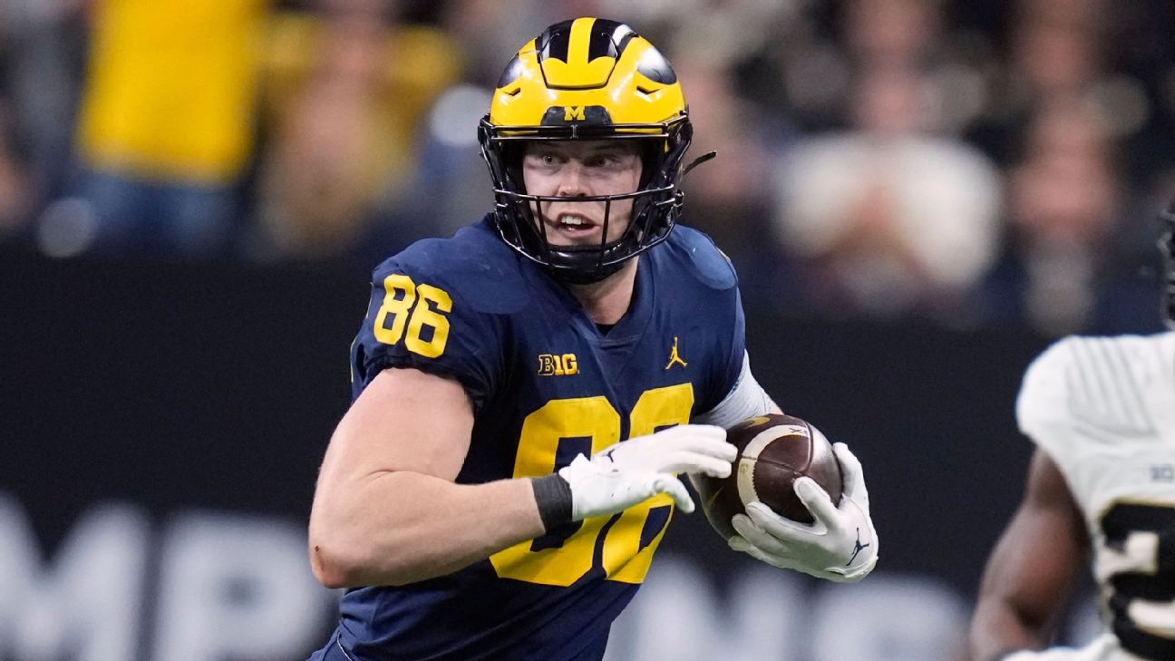 Cowboys select TE Luke Schoonmaker in Round 2 of NFL Draft