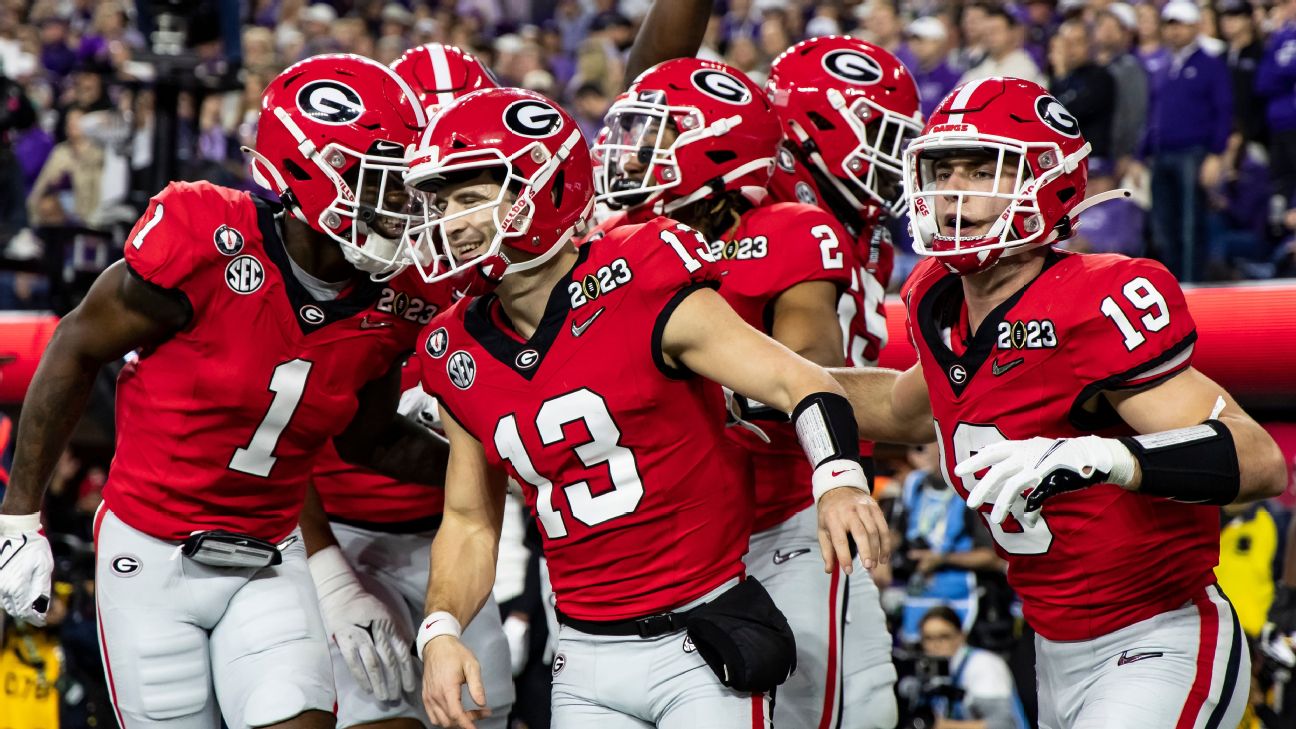 2022-23 College Football Playoff National Championship Game Recap: Georgia  65, TCU 7, NFL News, Rankings and Statistics