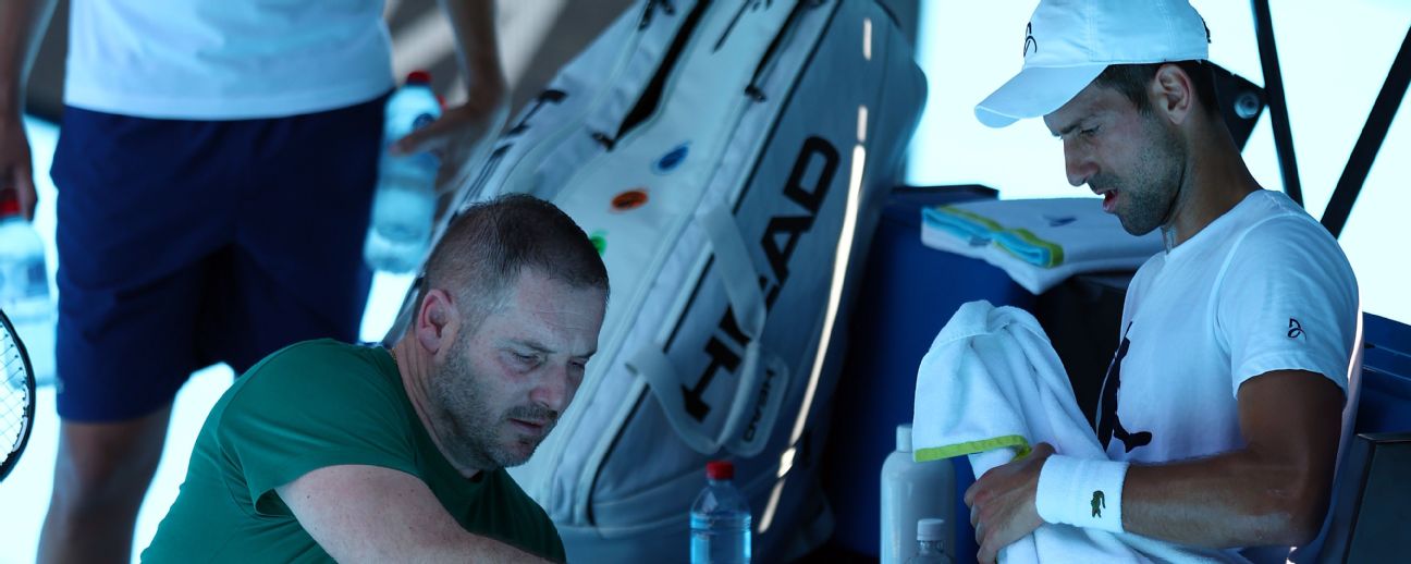 Djokovic facing fitness scare ahead of Aus Open