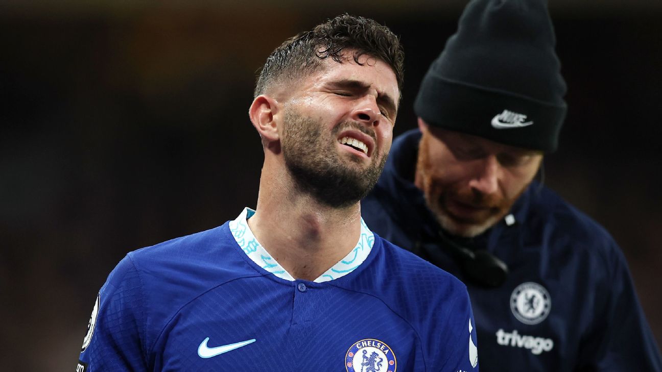 Pulisic out for two months, says Chelsea boss Potter