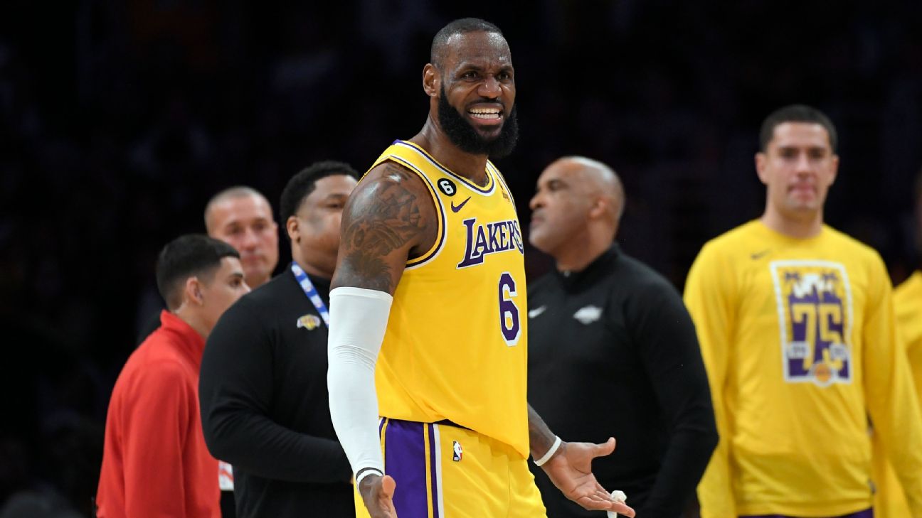 LeBron James is not to blame for the Lakers' historic 3-point