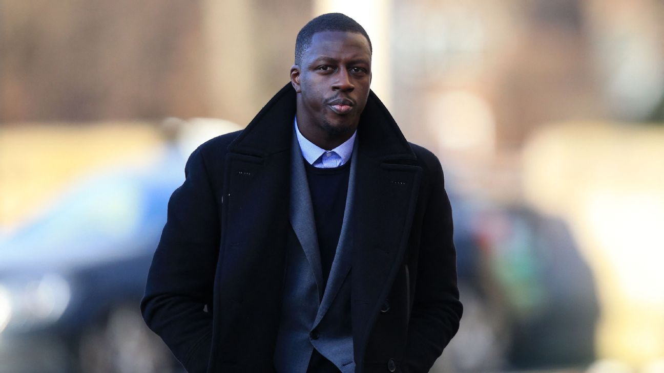 Man City's Mendy not guilty of six rape charges