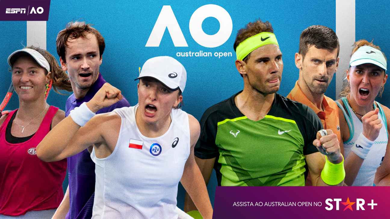 Guia Australian Open 2023: Chaves, jogos, curiosidades e como