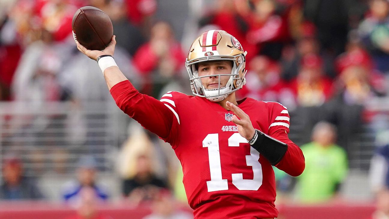 Here's a look at rookie quarterback Brock Purdy's path from Arizona's Perry  High School, lowa State to San Francisco 49ers - ABC7 San Francisco
