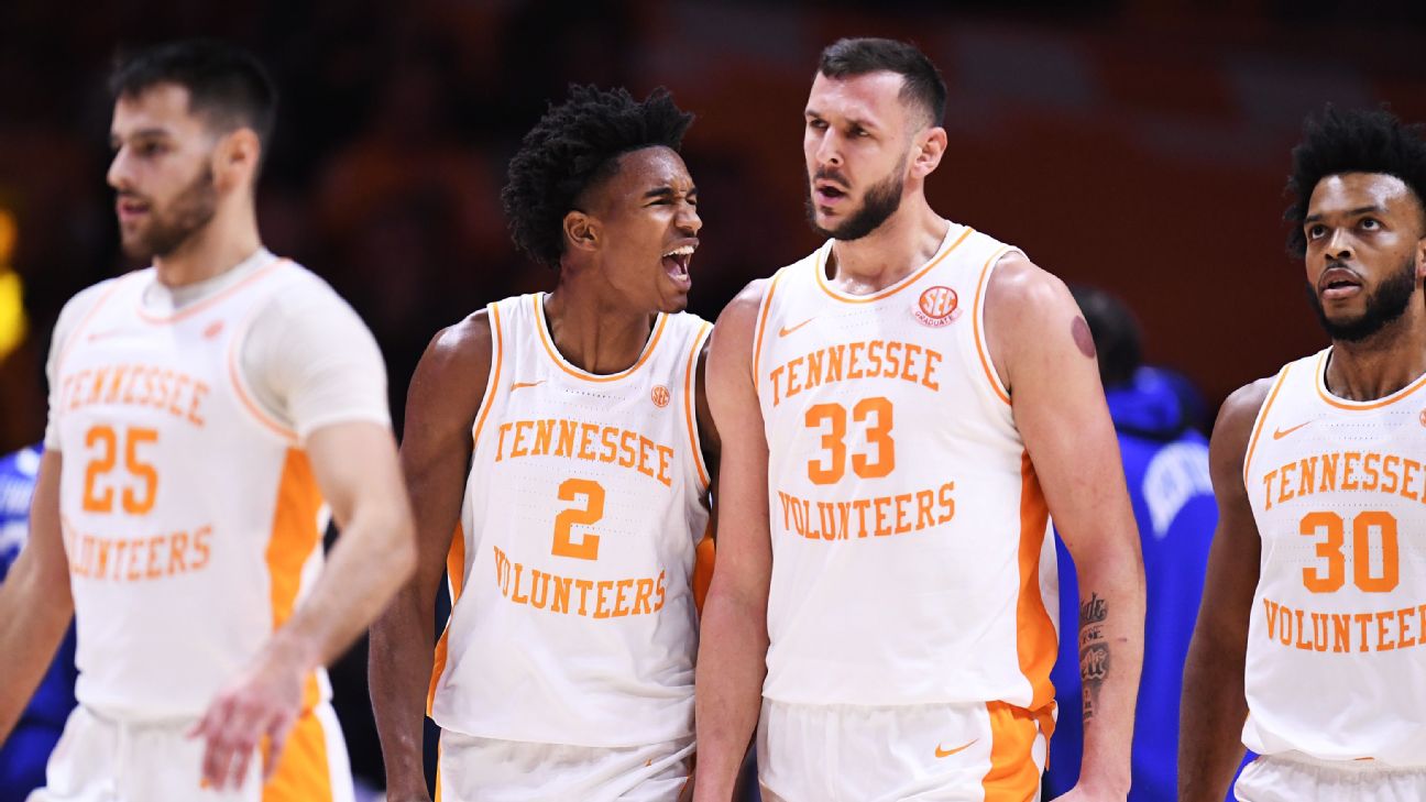 Tennessee's men's basketball NCAA Tournament history