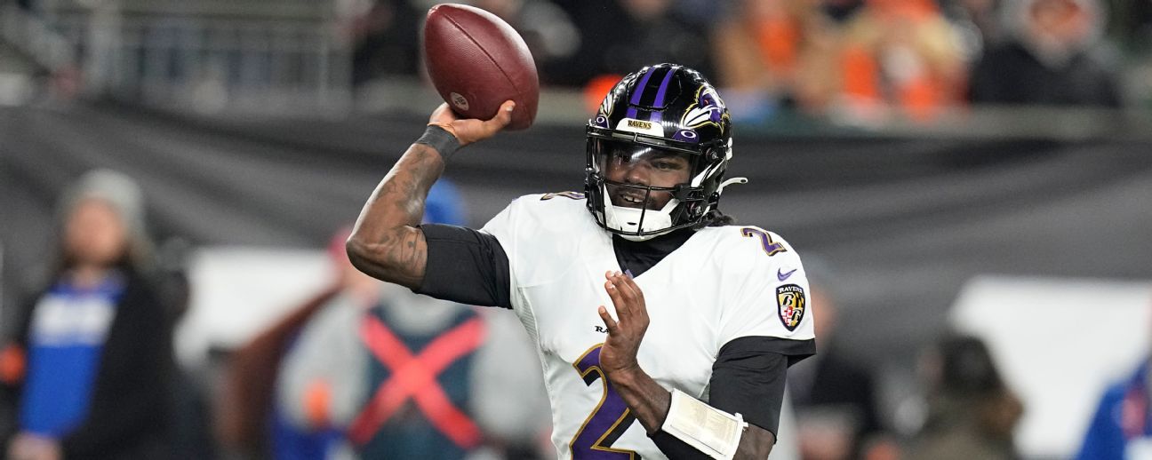 Tyler Huntley - Baltimore Ravens Quarterback - ESPN (UK)