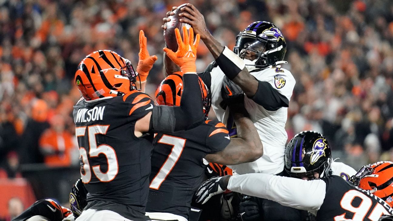 Claves del triunfo de Cincinnati Bengals sobre Baltimore Ravens en Ronda de  Comodines - ESPN