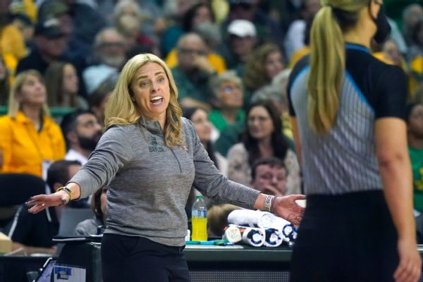 Baylor women not ranked for 1st time since 2004
