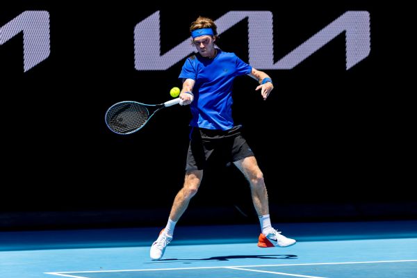 Rublev beats Thiem in 1st round in Melbourne