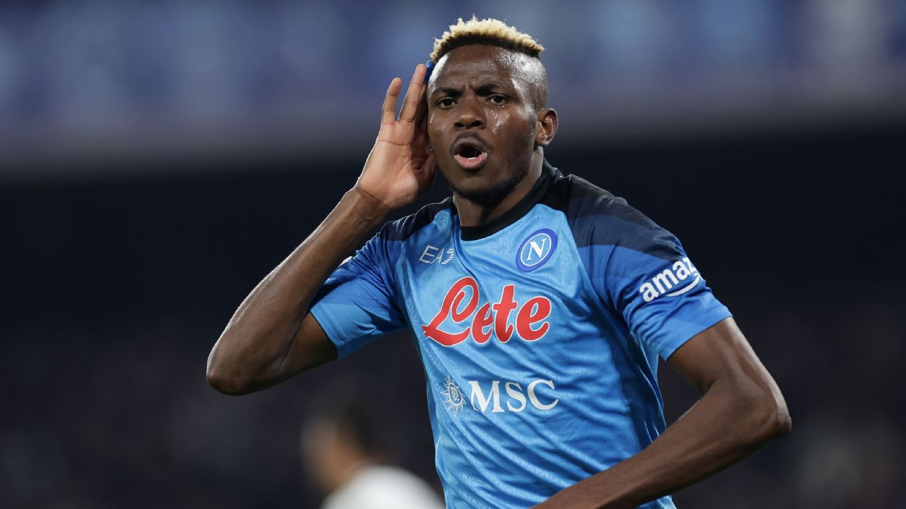 Man United, PSG summer target Victor Osimhen could cost more than €100m
