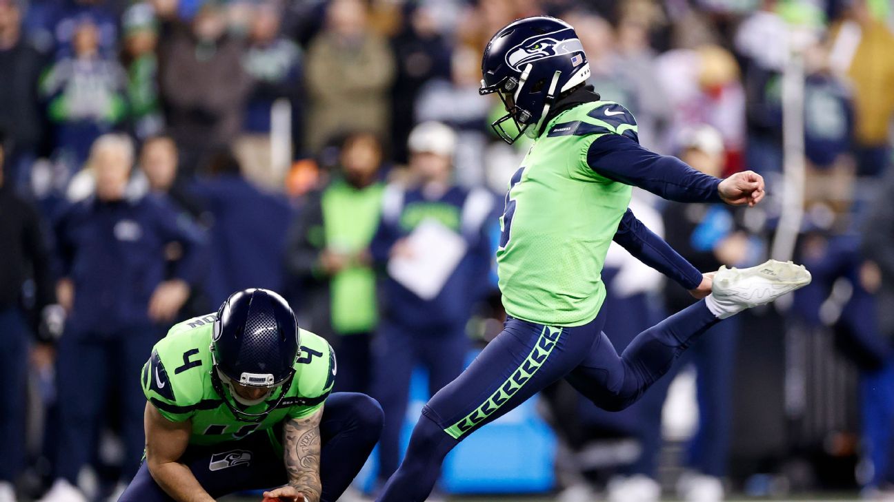 Seahawks Kicker Jason Myers Training Camp Day 9 Press Conference 