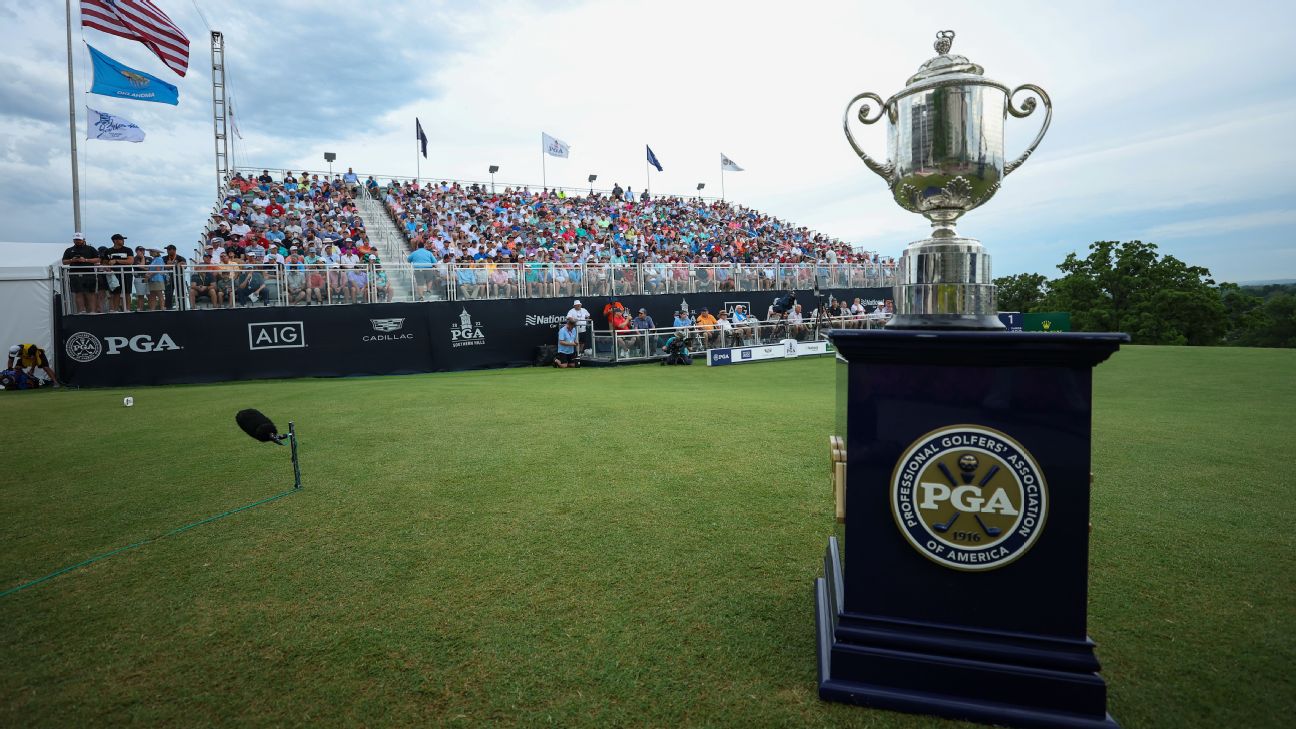 PGA Championship 2018: The leader board from the last time