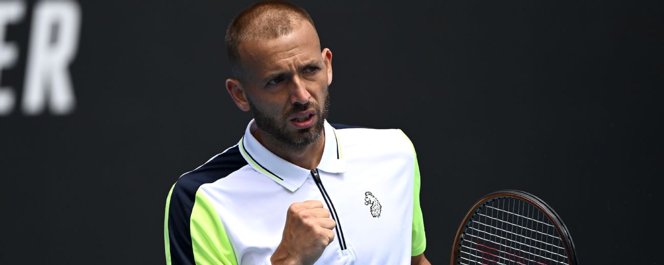 Evans enters Aus Open R3 as Chardy fumes