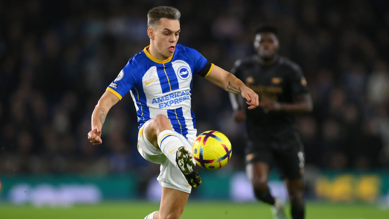 Sources: Arsenal in talks for Brighton's Trossard