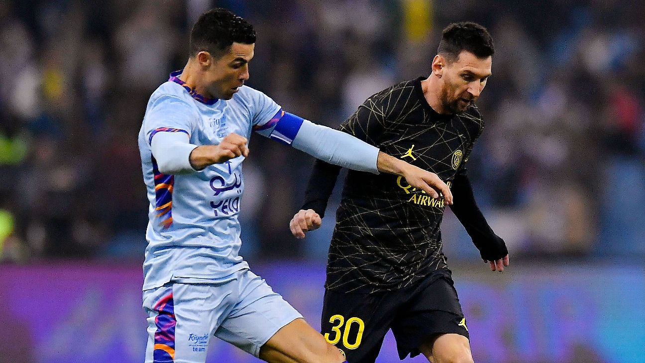 Messi-Ronaldo reunion is just one part of Saudi Arabia's big soccer plans