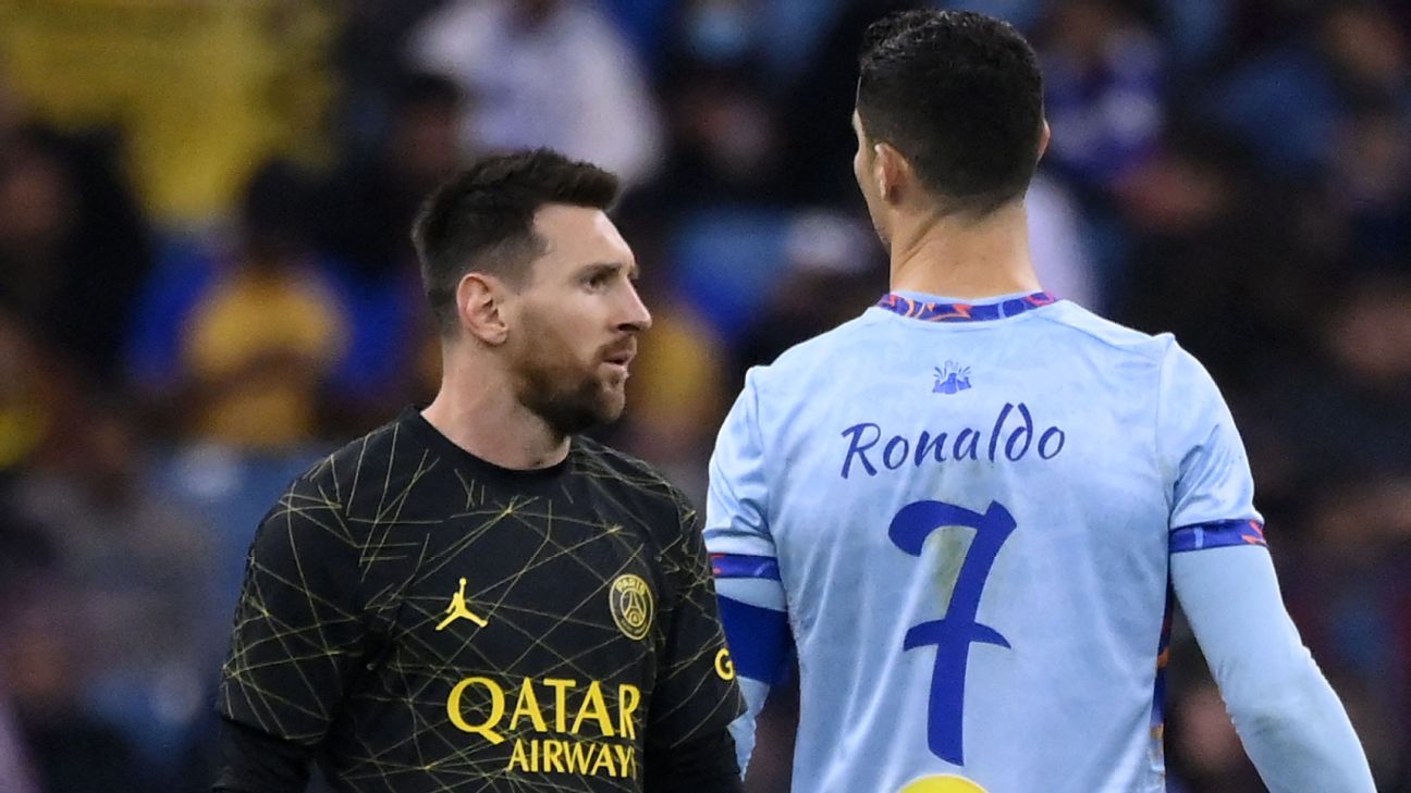 The Football Arena - Lionel Messi and Cristiano Ronaldo both just