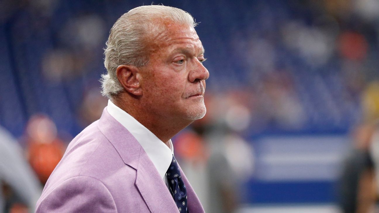 Colts owner Jim Irsay: Running back comment not aimed at Jonathan Taylor -  ESPN