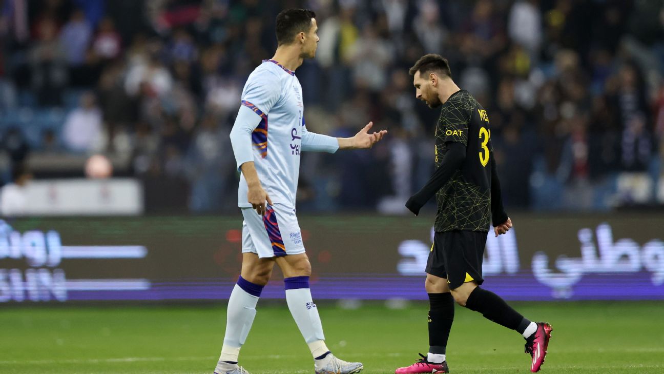 Old friends unite: Ronaldo 'happy' to face Messi